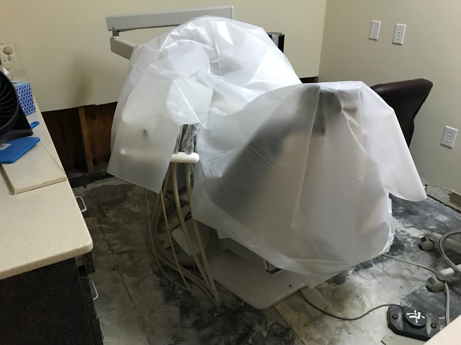 Dental Room before construction - lightbox