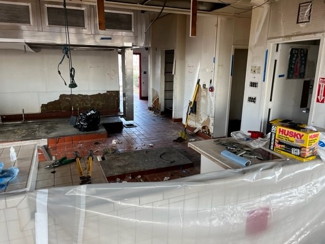 El Forestero's kitchen before construction - lightbox